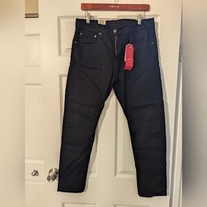 Levis men's 512 slim taper black jeans 32x30